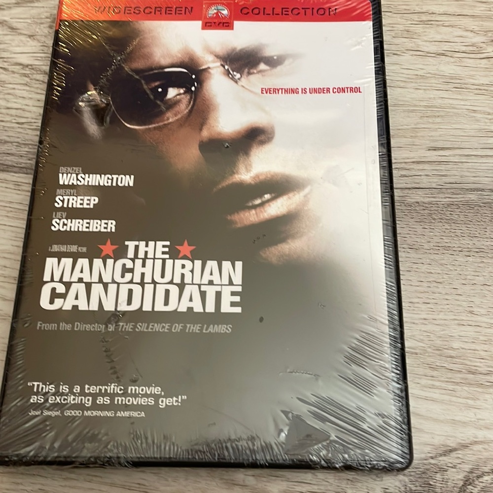 NWT - The Manchurian Candidate DVD Movie 2004 Denzel Washington Meryl Streep R